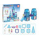Selecta picassotiles Winterthema - Magnetische Gebäudefliesen, 72dlg.