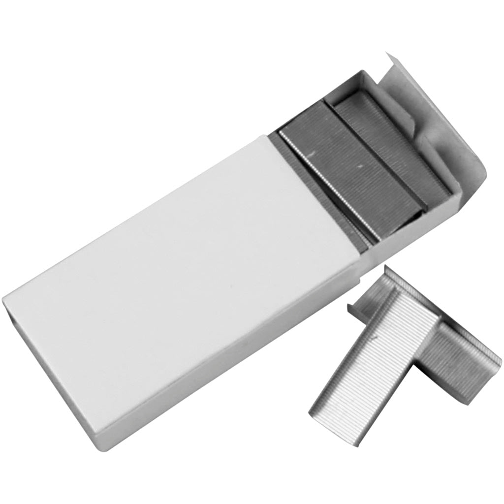 Heftklammern, B: 12 mm, Größe 24 6, 10x1000 Stück 1 Karton