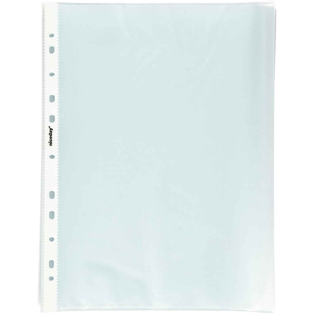 Kunststoffeinsatzabdeckungen, A4, Blatt 210x297 mm, 100 Stück 1 Box