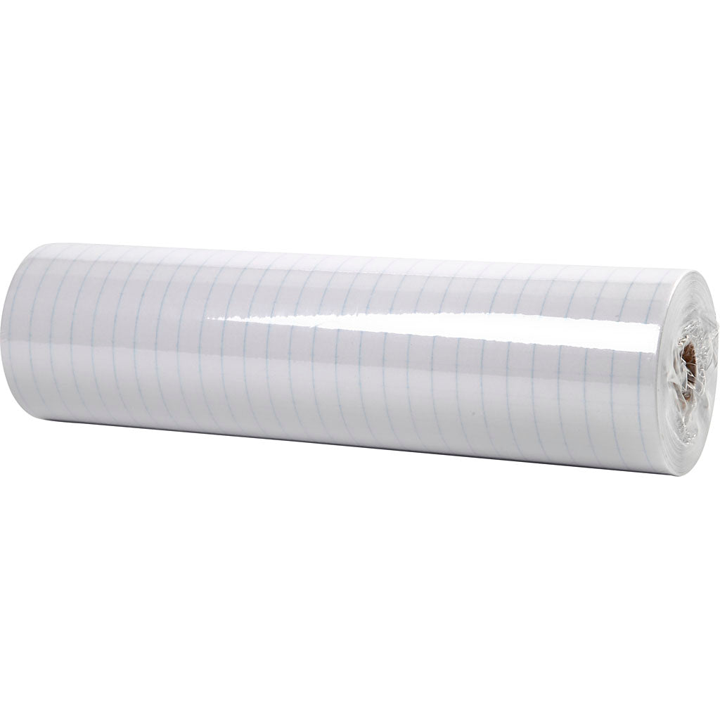 Creativ Company Abdeckfolie, selbstklebend, B: 28 cm, Stärke 80 my, glänzend, 25 m 1 Rolle