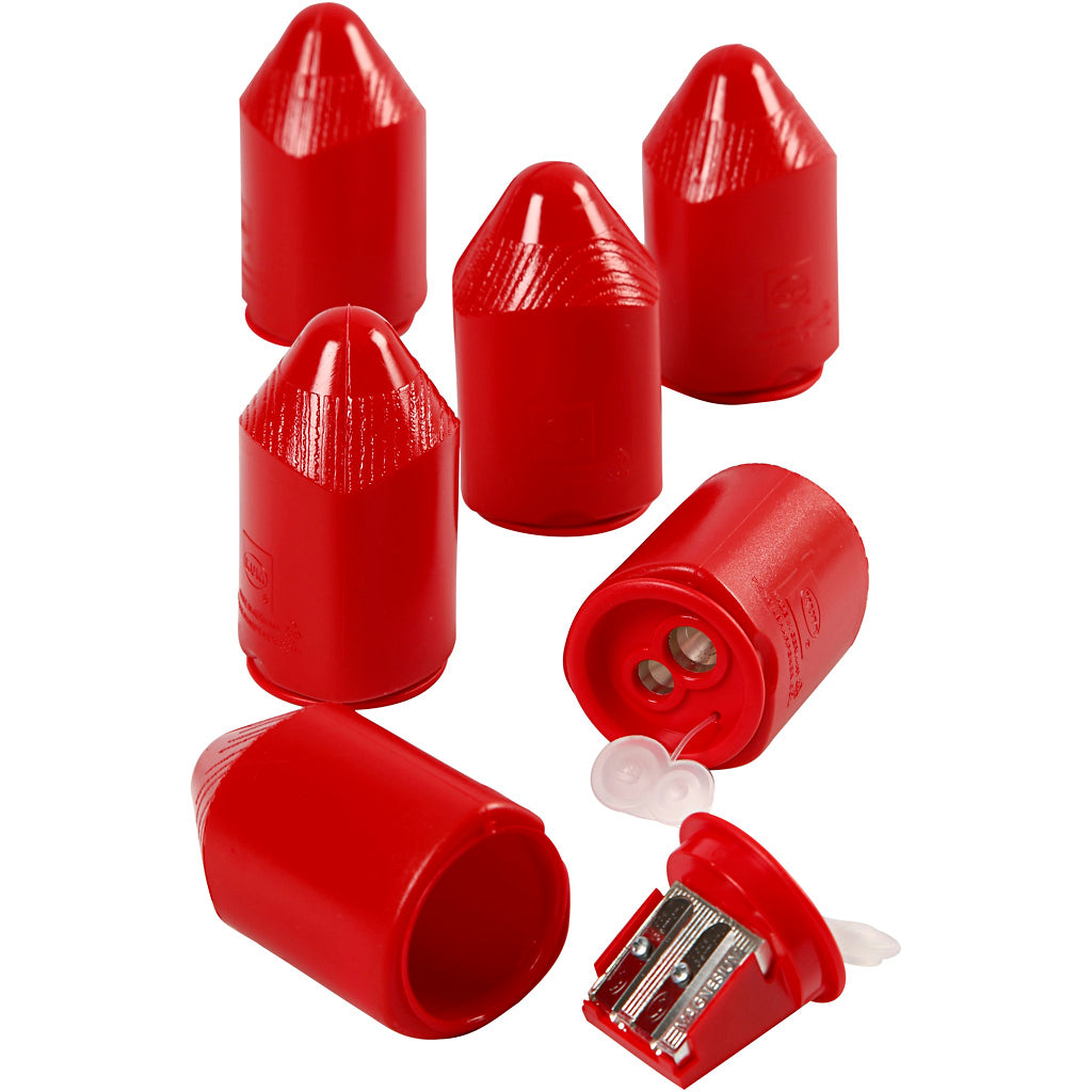 Heißer Versand, H: 8,5 cm, rot, 1 Stück