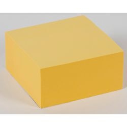 Notizen, Bürodepot, 76 x 76 mm, gelb, selbstklebend, repositionierbar, 400 Blatt