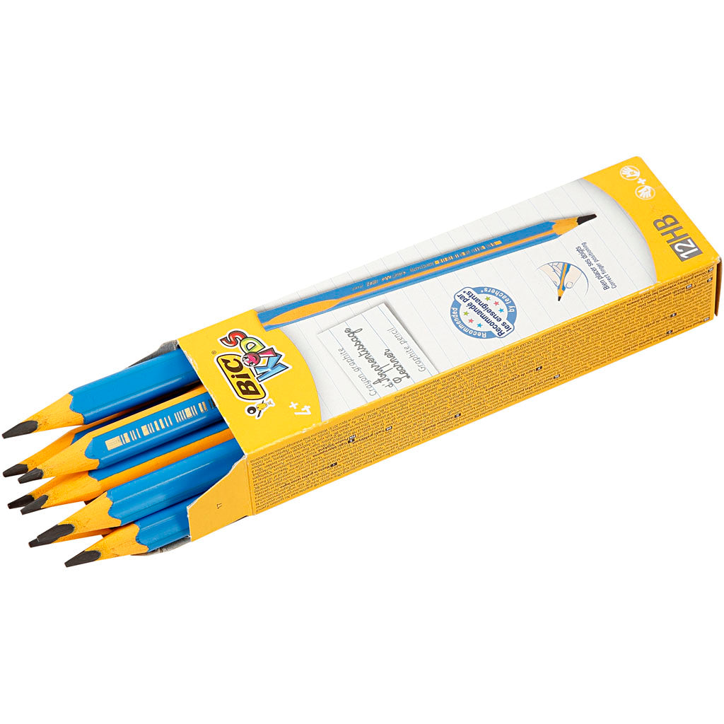 BIC -Stifte, L: 14 cm, Dicke 10 mm, Füllung 4 mm, 12 Stück 1 Box