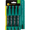 Kalligraphische Markierungen, Liniendicke 1,4+2,5+3,6+4,8 mm, schwarz, 4 Stück 1 Box