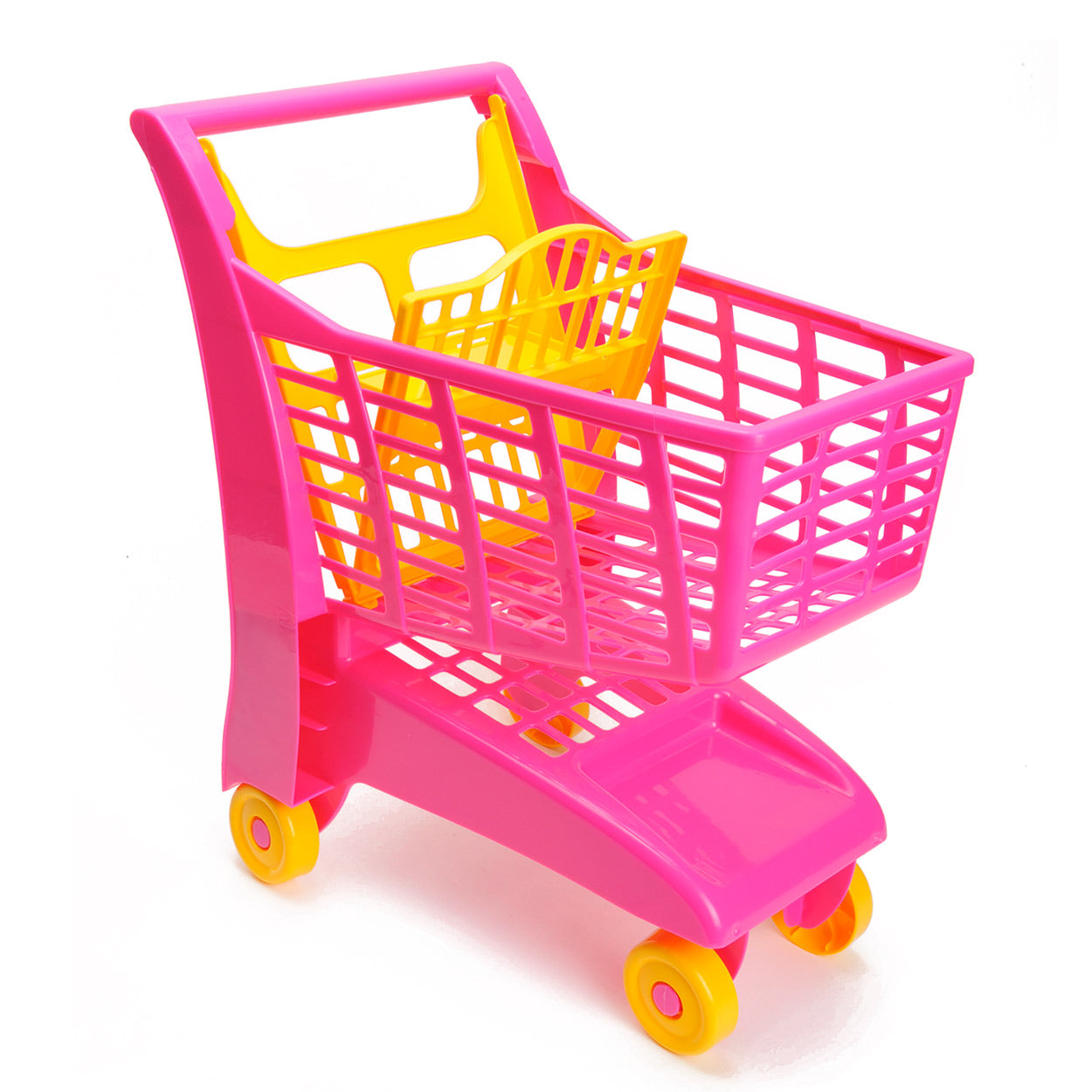 Androni Einkaufswagen rosa