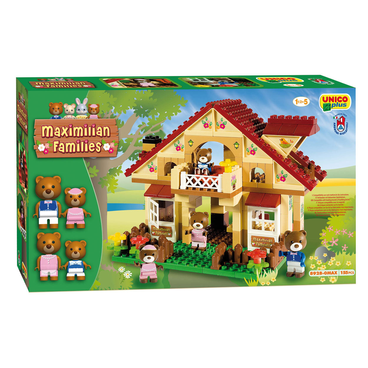 Unico Maximilian Familien Haus 155dlg.