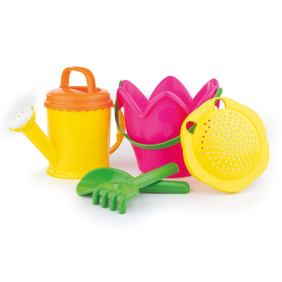 Androni Flower Bucket mit Accessoires, 5dlg.