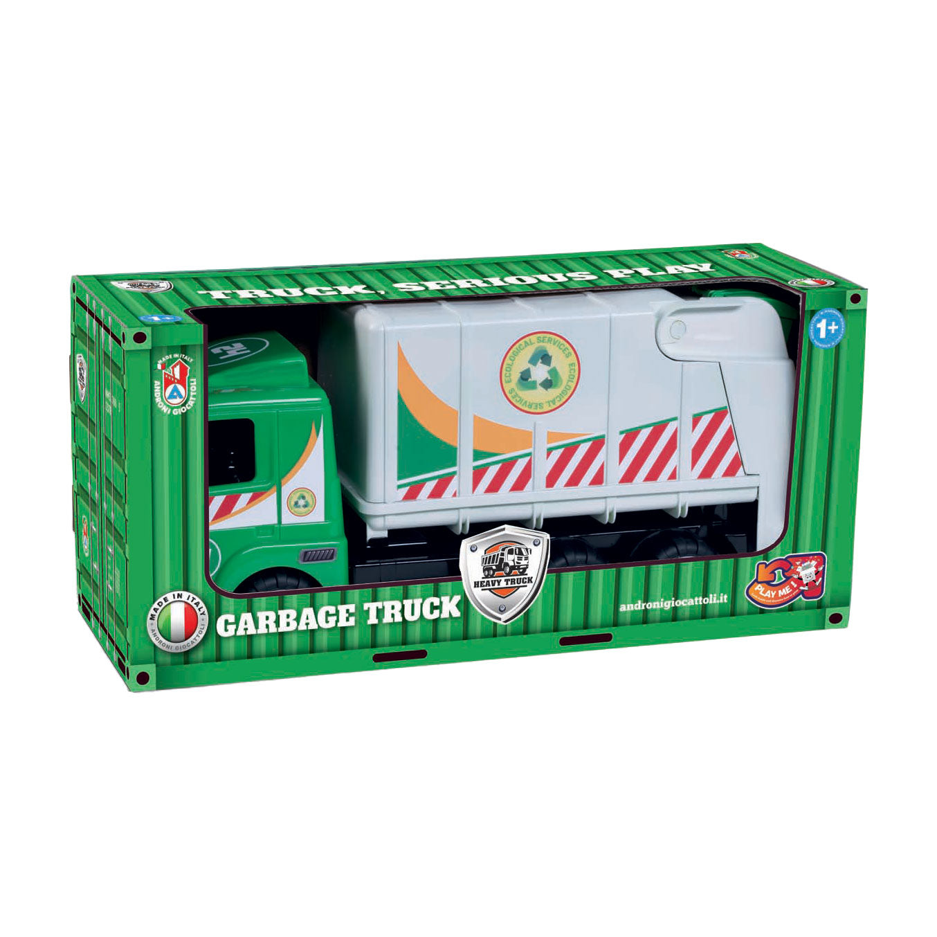 Androni Mega Müllwagen, 50 cm