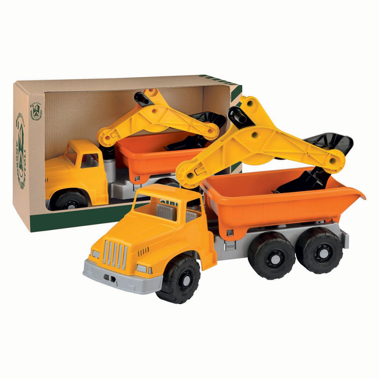 Androni Mega Kiepvrachtwagen mit Grijper, 75 cm