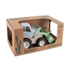 Dantoy -Traktor mit Frontlader grünblau, 30 cm