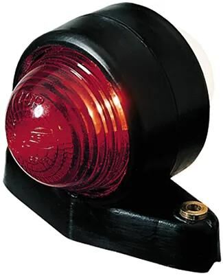 Hella Clearance Hellweißes rotes Kautschukgehäuse
