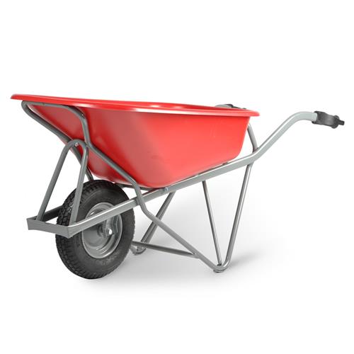 Matador Schubkarre 90ltr Profi-Max Plus rot