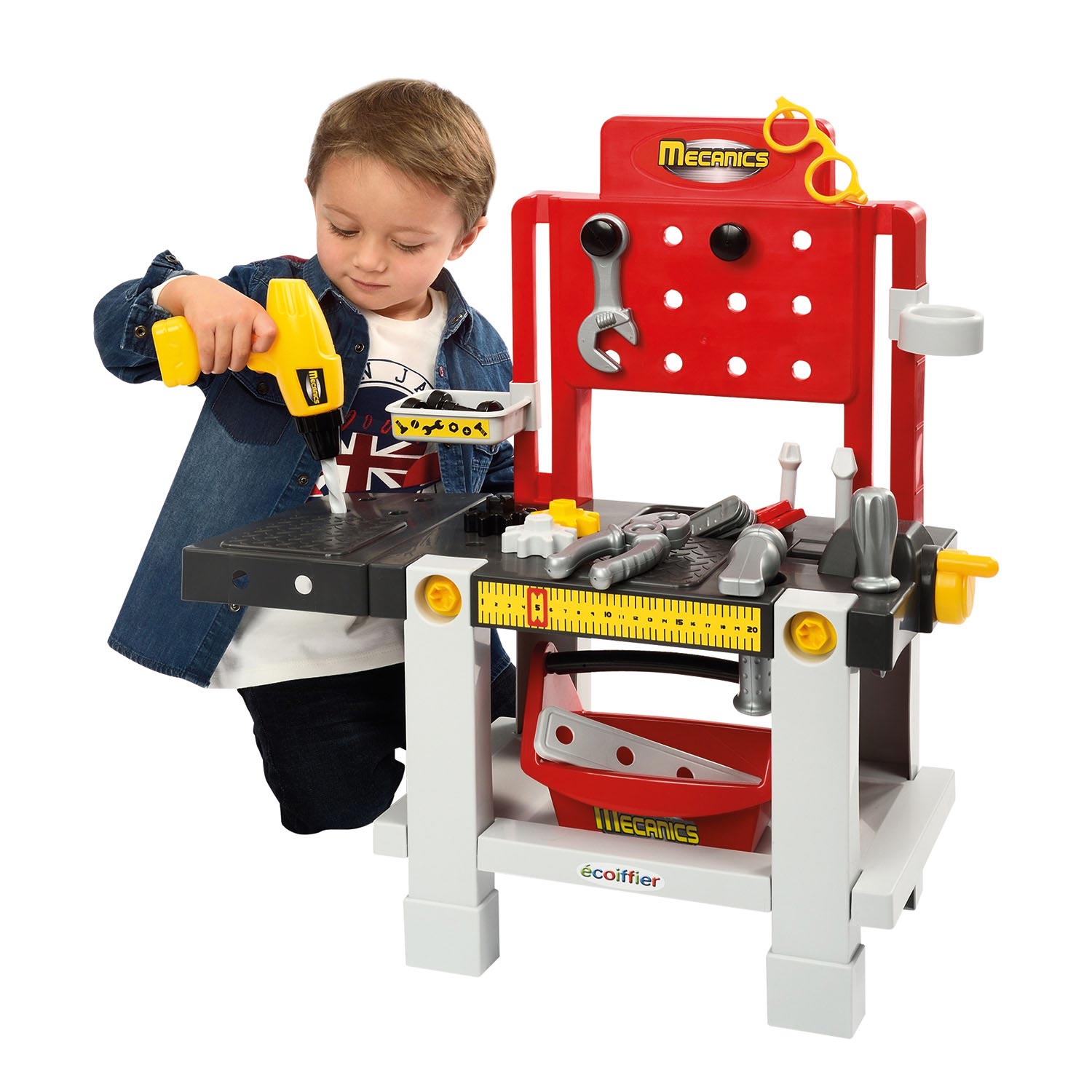 Ökoiffier Workbench mit Werkzeugen