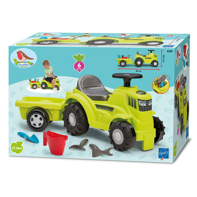Ökoiffier -Traktor mit Trailer
