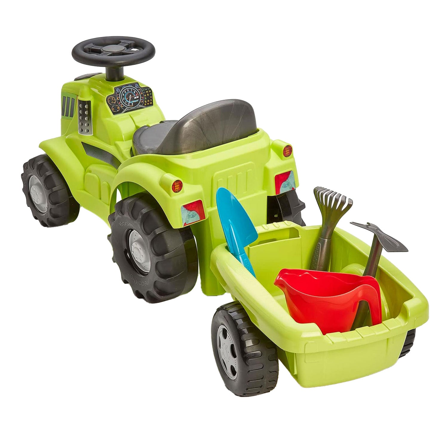 Ökoiffier -Traktor mit Trailer