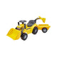 Ecoiffier -Wandertraktor mit Frontlader und Wagen