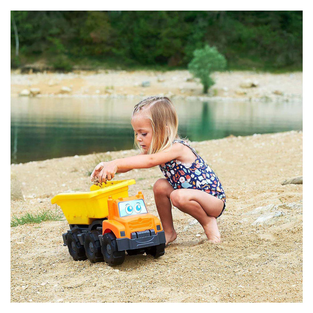 Ecoiffier Fracht KiepWagen, 58 cm