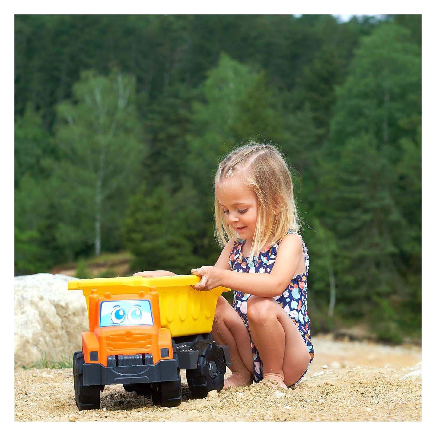 Ecoiffier Fracht KiepWagen, 58 cm