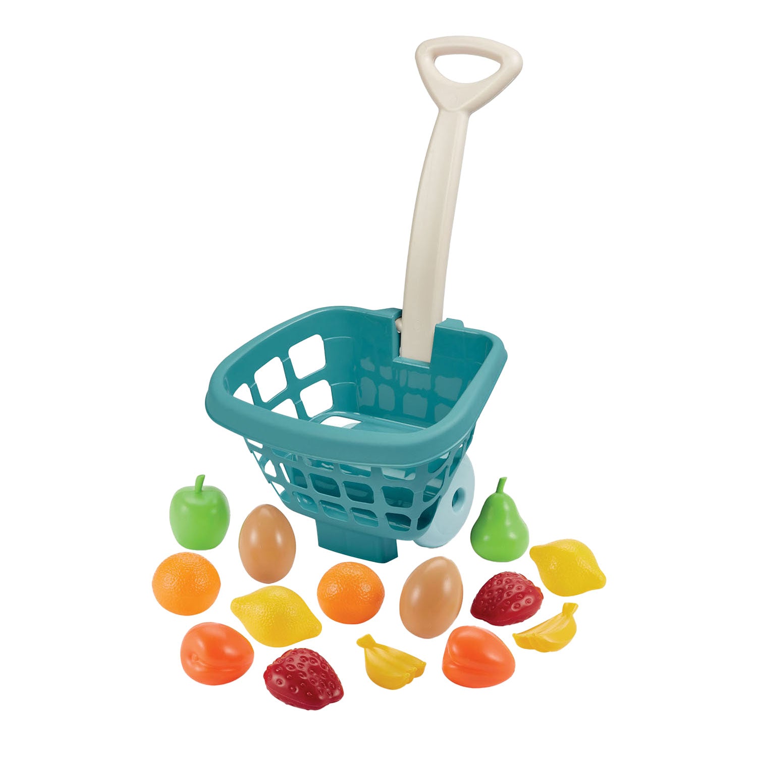 Ökoiffier Winkeltrolley mit Obst, 14dlg.