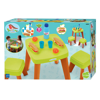 Ecoiffier Picnictabelle Play Set, 10dlg.