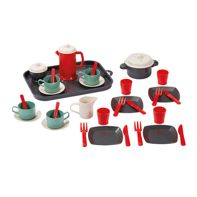 PIC Ecoiffier 100% Koch Tee -Set am Tablettspiel -Set, 35dlg.