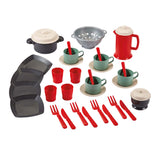 Ecoiffier 100% Chef EET Set mit Pfannen, 35dlg. - afbeelding 2