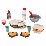 Ecoiffier 100 % Chef Waffeleisen - 19 Stk. - afbeelding 1