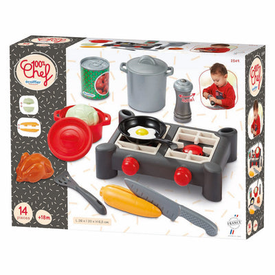 Ecoiffier 100 % Kochherd – 14 Stk.