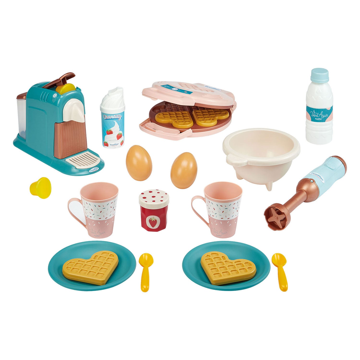 Ecoiffier Kaffeezeit 3in1 Set - 21-tlg.