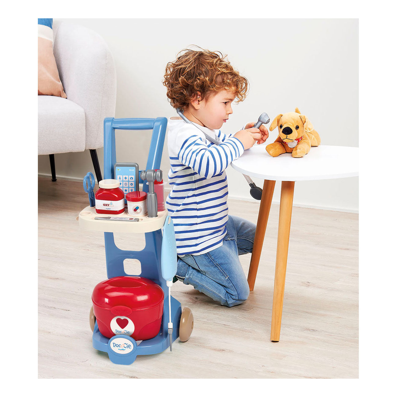 Ecoiffier medizinischer Trolley - 12 Stk.