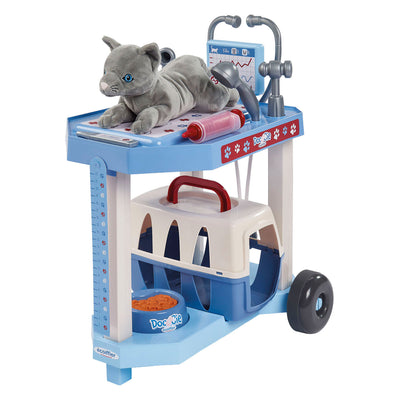 Ecoiffier Doc Cie Tierarztwagen mit Katze – 14-tlg.