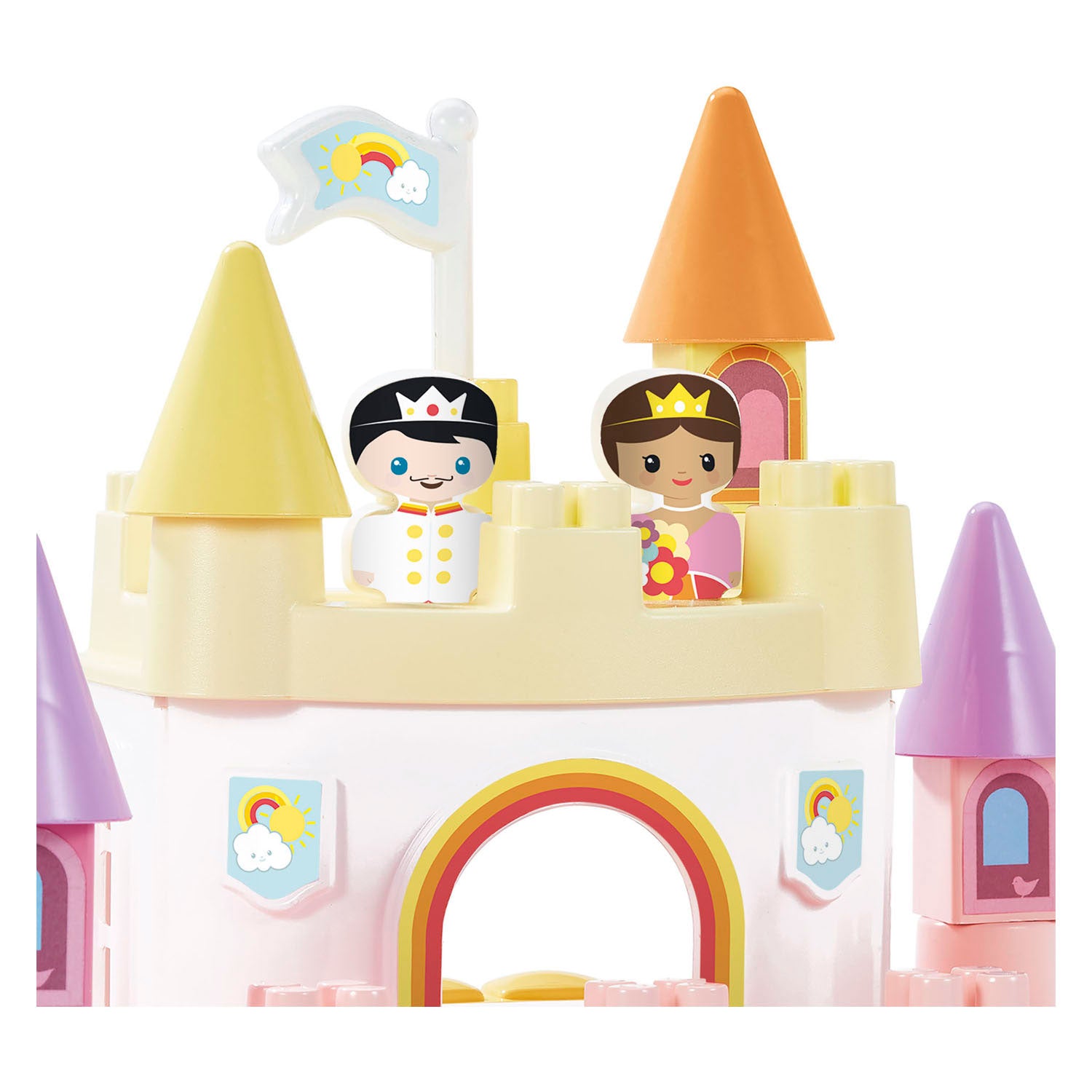 Ecoiffier Ziegelbausteine Regenbogenschloss