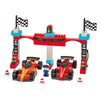 Ecoiffier Abrick Bausteine Formel 1 Grand Prix mit 3 Fahrzeugen