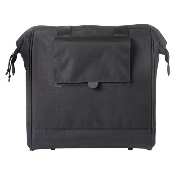 Basil Tasche Grand Fahrradshopper schwarz | Mikrofonhaken | 23l