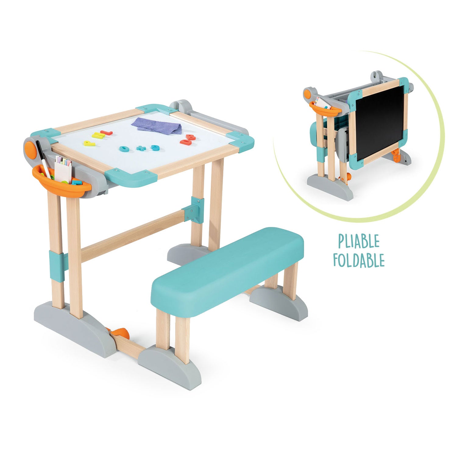 Smoby Modulo Desk und Blackboard, 2in1