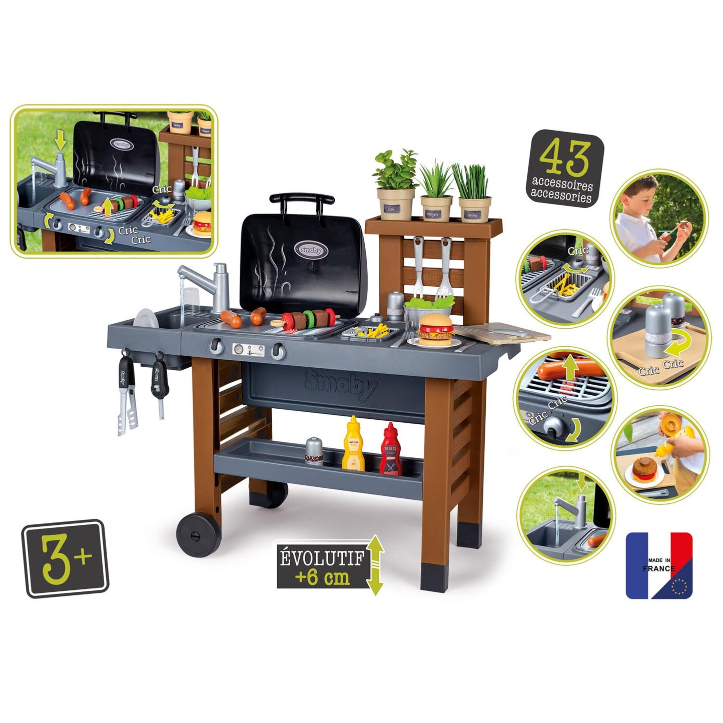 Smoby Garden Küche im Freien Gartenküche
