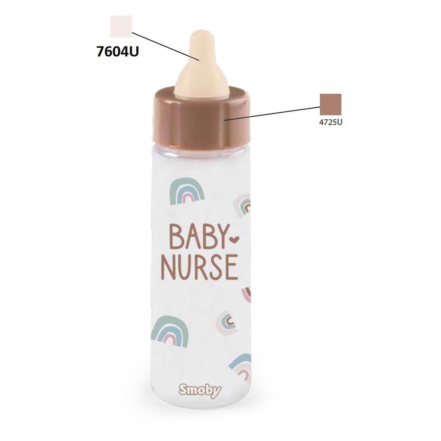 Smoby - Baby Schwester magische Trinkflasche