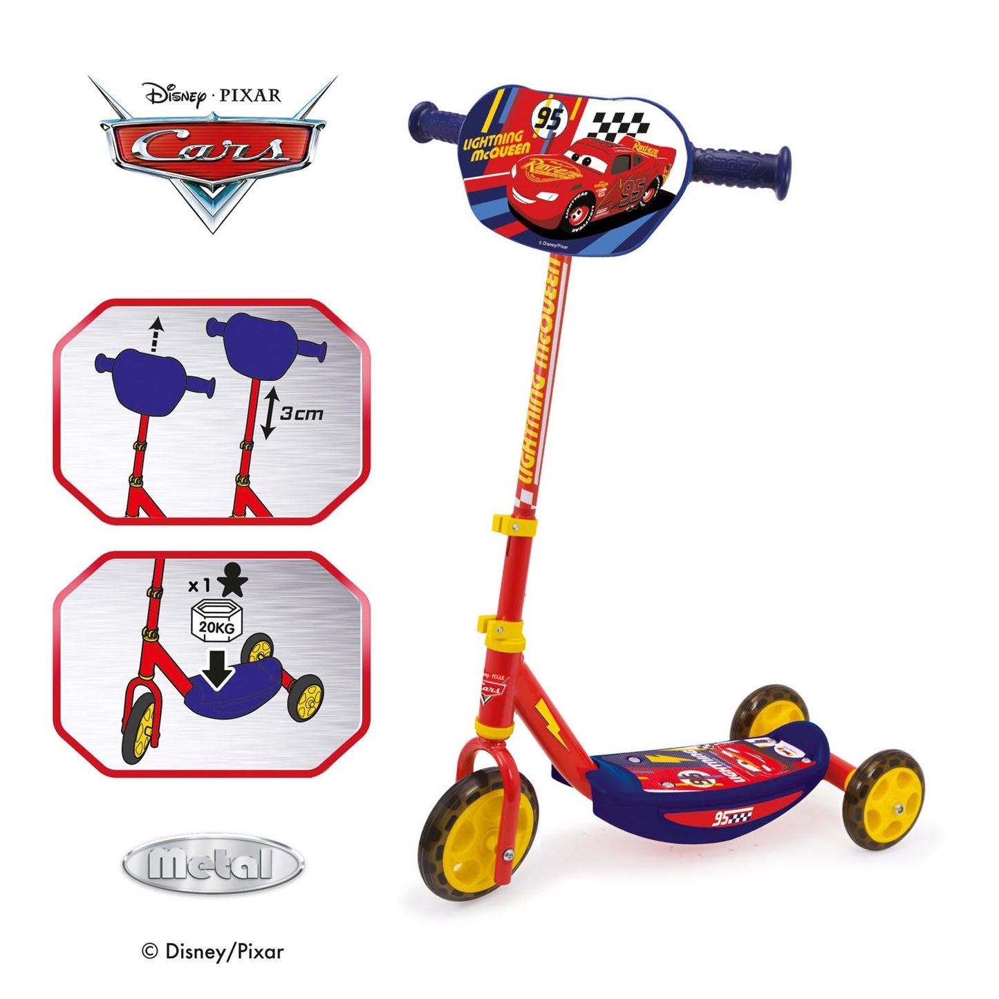 Smoby Smoby 3-Rad-Roller