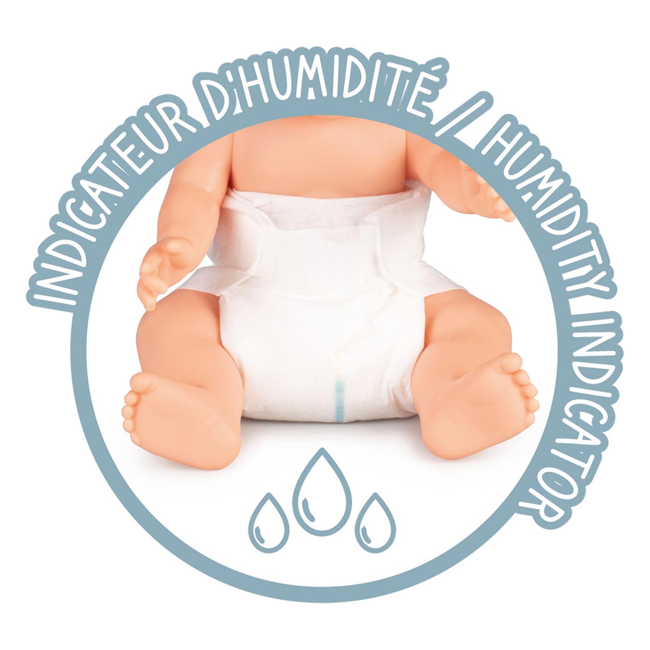 Smoby - Baby Schwester Windeln 4 Stücke