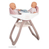 Smoby - Baby Schwester Babystuhl für 2 Puppen