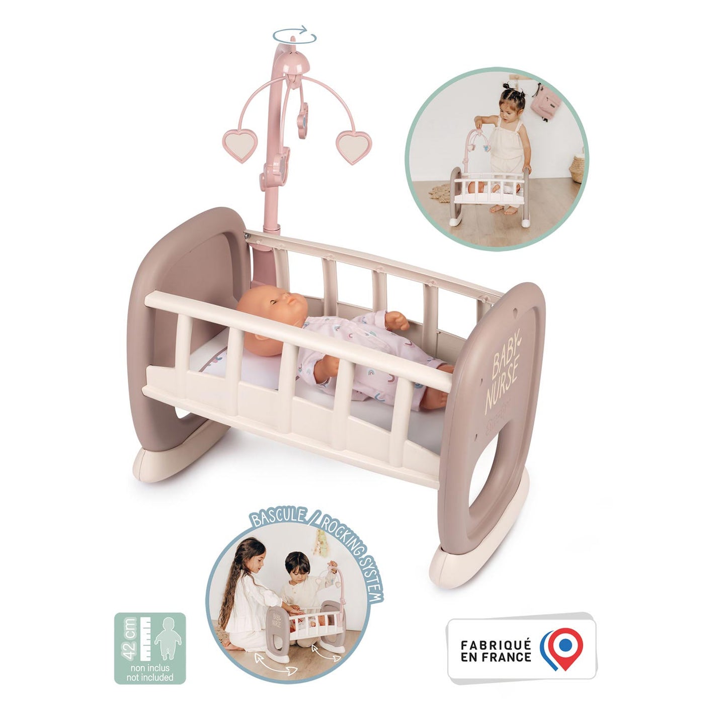 Smoby - Babyschwester Schaukelbett