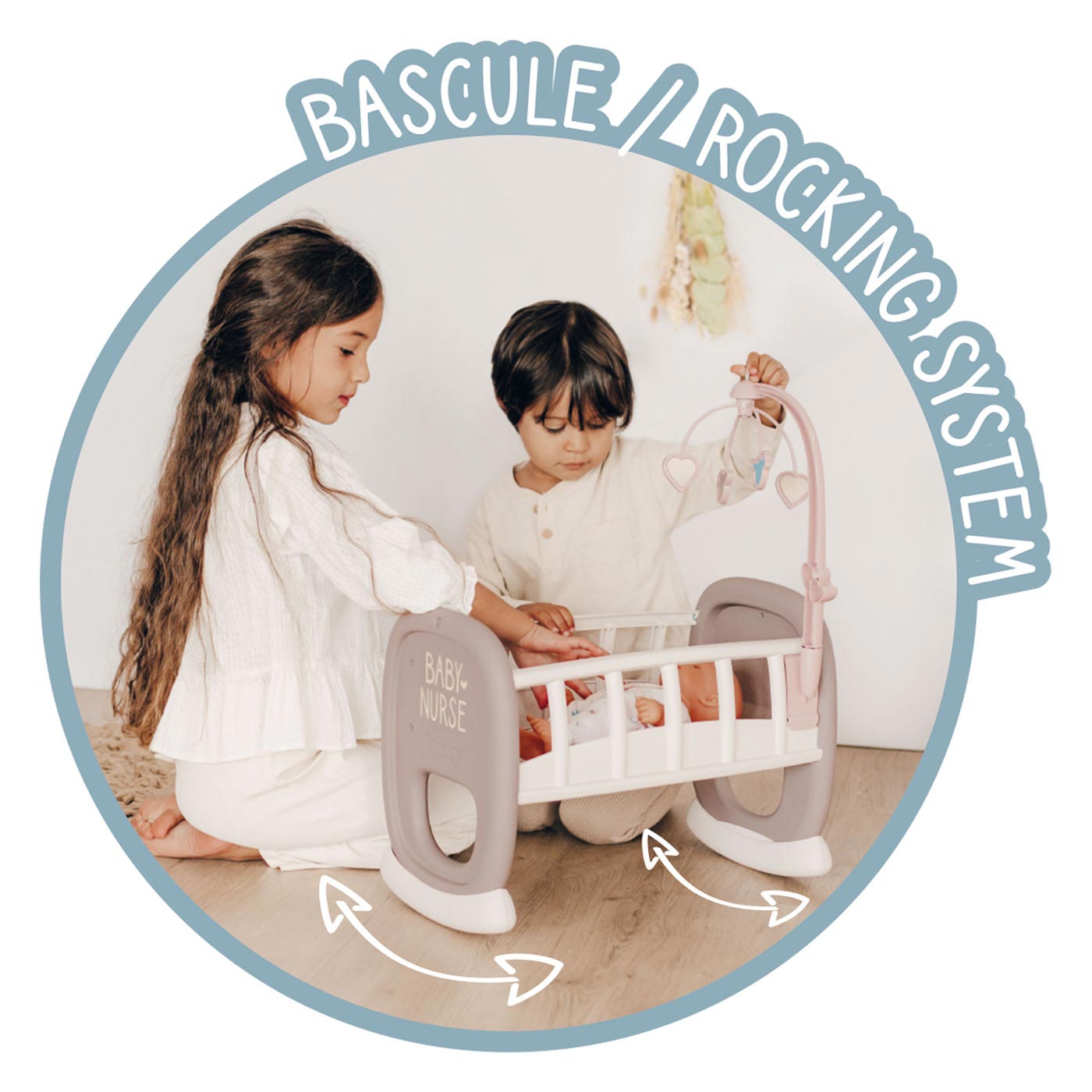 Smoby - Babyschwester Schaukelbett