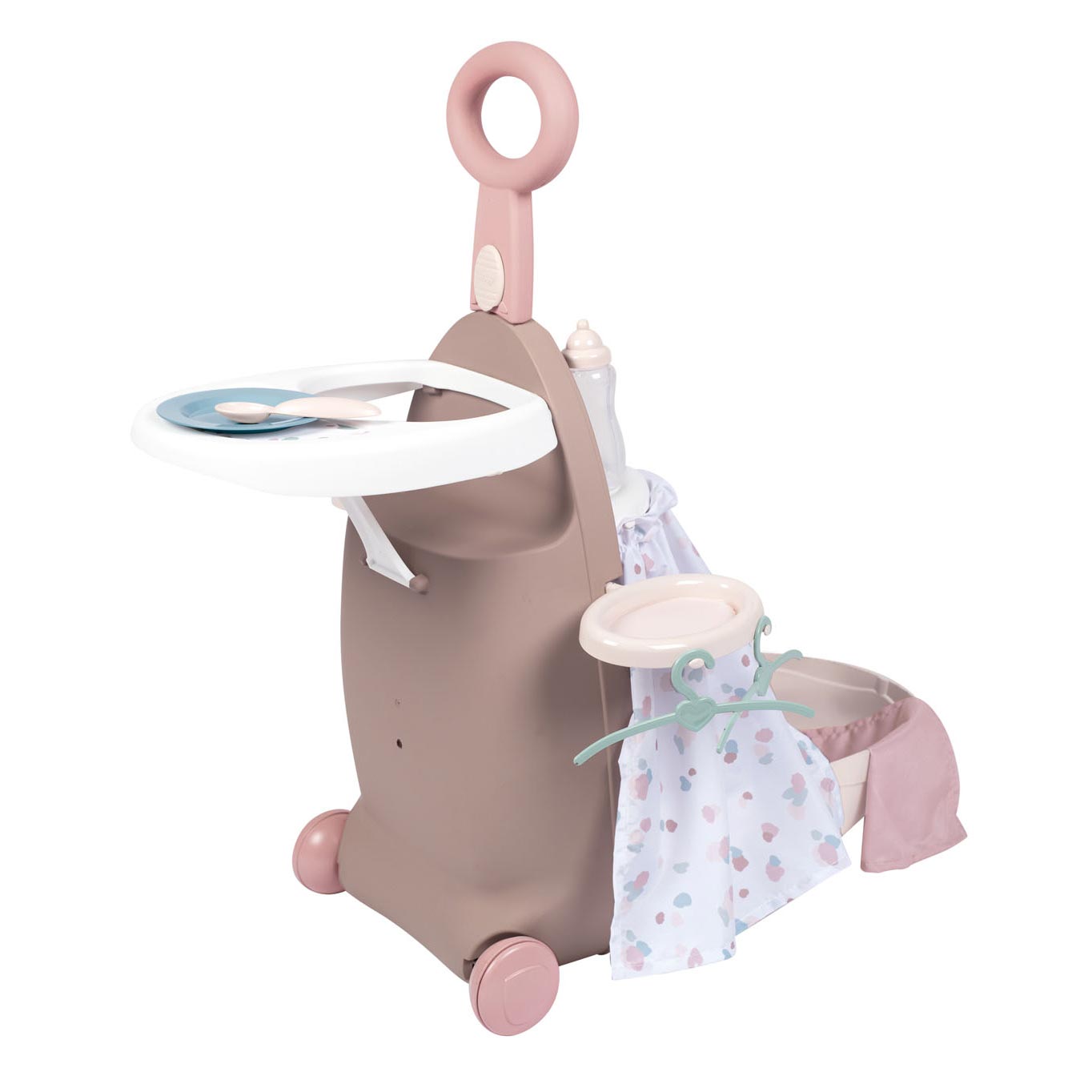Smoby - Baby -Krankenschwester Pflegewagen 3in1