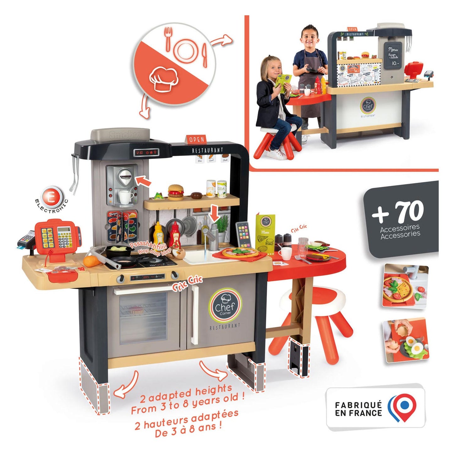 Smoby Chef Corner Restaurant 70DLG.