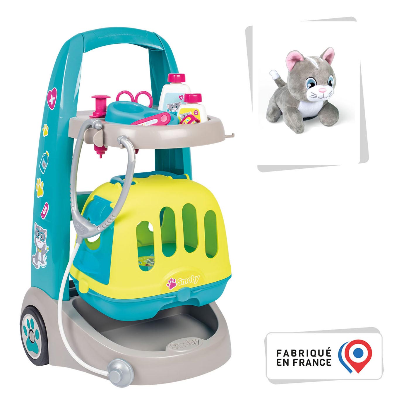 Smoby Dierendokters Trolley