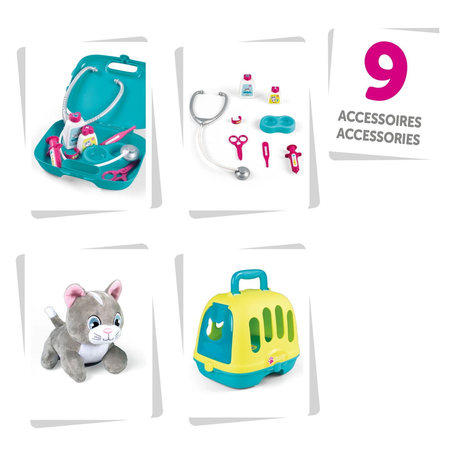 Smoby Dierendokters Trolley