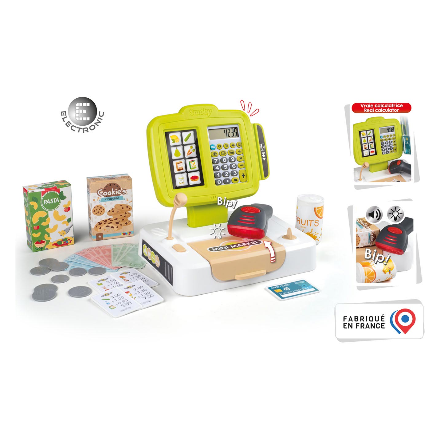 Smoby Kassa mit Accessoires 30dlg.
