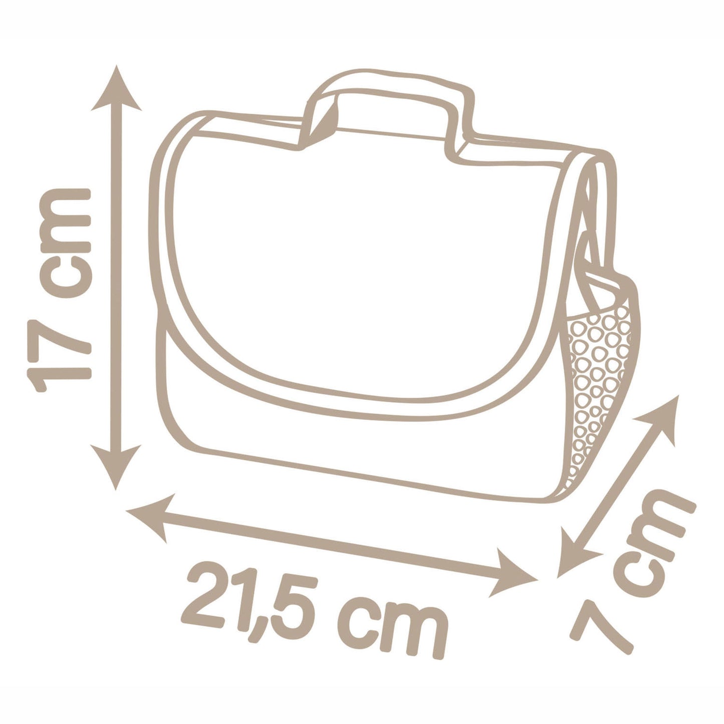 Smoby - Baby Schwester Wickeltasche 8dlg.