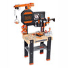Smoby Black Decker Spielzeug Workbench mit Crane, 94dlg.