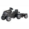 Smoby Farmer XL Steptractor mit Trailer Schwarz